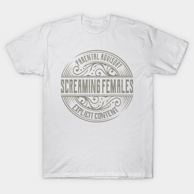 Screaming Females Vintage Ornament T-Shirt by irbey